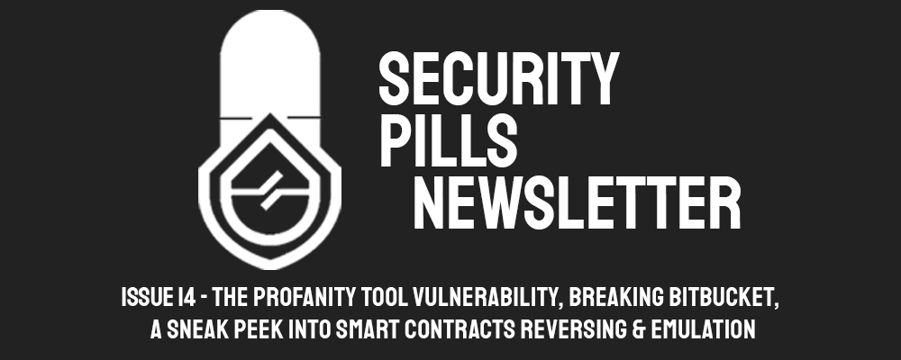 Security Pills - Issue 14