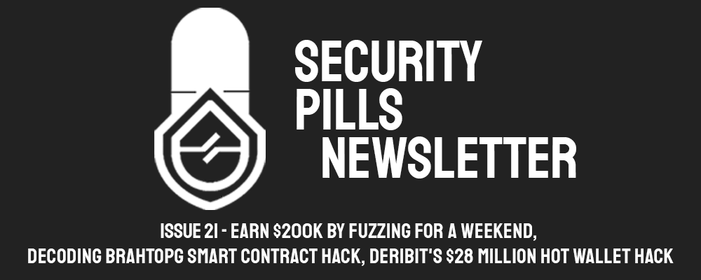 Security Pills - Issue 21