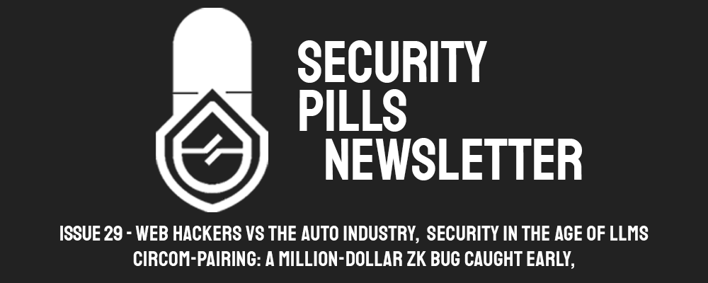 Security Pills - Issue 29