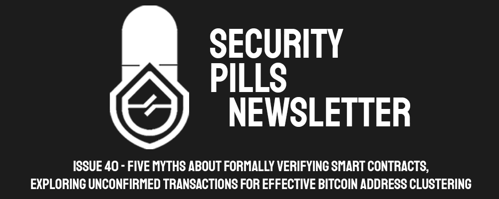 Security Pills - Issue 40
